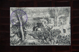 51 - CHAMPIGNY Sur MARNE : Bataille De CHAMPIGNY (1870) Le Général DUCROT Et Son Etat Major. - Champigny