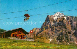 12719441 Grindelwald Restaurant Bort Mit First-Bahn Und Wetterhorn Grindelwald - Autres & Non Classés