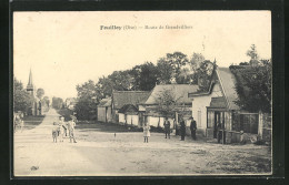 CPA Fouilloy, Route De Grandvilliers  - Grandvilliers