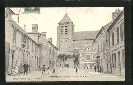 CPA Gouvieux, Rue De Creil, Vue De La Rue  - Gouvieux