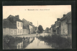 CPA Bonneuil, Route De Breteuil  - Breteuil