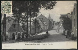 CPA Sainte-Geneviéve, Rue Du Placeau  - Autres & Non Classés