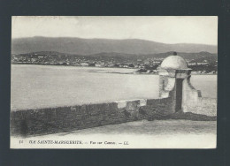 CPA - 06 - Ile Sainte-Marguerite - Vue Sur Cannes - Circulée En 1914 - Cannes