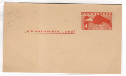 USA, Postal Stationery, Airmail - Postal Card, Eagle, MNH** - Aquile & Rapaci Diurni