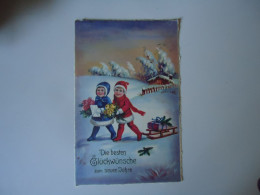 GERMANY  POSTCARDS  1932  CHRISTMAS FOR MORE PURCHASES 10% DISCOUNT - Otros & Sin Clasificación