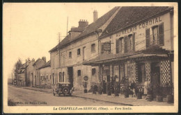 CPA La Chapelle-en-Serval, Vers Senlis, Restaurant Au Relais Cordial  - Senlis
