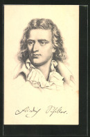 AK Portrait Des Dichters Friedrich Von Schiller  - Escritores