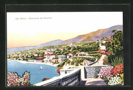 Cartolina San Remo, Panorama Da Ponente  - San Remo