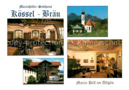 73782529 Speiden Eisenberg Allgaeu Mariahilfer Sudhaus Koessel-Braeu Teilansicht - Other & Unclassified