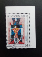 SLOWAKEI MI-NR. 174 GESTEMPELT(USED) EUROPA 1993 ZEITGENÖSSISCHE KUNST - 1993