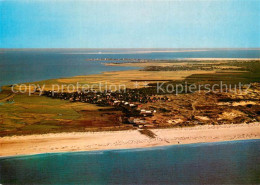 73782513 Norddorf Amrum Fliegeraufnahme Badestrand Norddorf Amrum - Autres & Non Classés