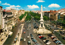 73782387 Lisboa Praca Dos Restauradores E Avenida Da Liberdade Monumento Lisboa - Altri & Non Classificati