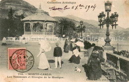 73782167 Monte-Carlo Monaco Les Terrasses Et Kiosque De La Musique  - Andere & Zonder Classificatie