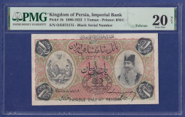 1 Toman - Qajar - Persia (Iran) - 1st Issue - Oct 1923 (latest Usage Of 1st Issue) - Iran