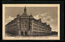 AK Pforzheim, Osterfeldschulhaus, Grösstes Schulhaus In Baden  - Pforzheim