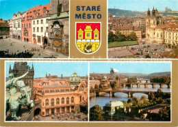 73781768 Praha Prahy Prague Staromestska Radnice Namesti A Baroknim Kostelem Obe - Tsjechië