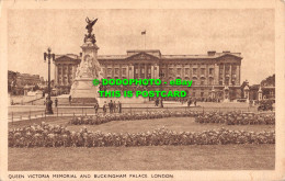 R534969 London. Queen Victoria Memorial And Buckingham Palace. M. And L. Nationa - Sonstige & Ohne Zuordnung