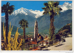 MERANO - Pass. Tappeiner Verso Cima Di Tel, MERAN - Tappeinerweg Geg. Zielspitze, Viaggiata - Merano