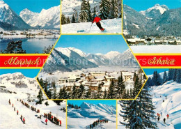 73781579 Maurach Achensee TiroL AT Winterpanorama Wintersport Alpen  - Altri & Non Classificati