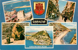 73781418 Gibraltar Moorish Castle And Bay Main Street Rock Apes Panorama Catalan - Gibilterra