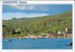 DESHAIES GUADELOUPE FRANCE - LE MOUILLAGE AU COUCHER DU SOLEIL ( EDITIONS EXBRAYAT FORT DE FRANCE ) VOIR LE SCANNER - Altri & Non Classificati