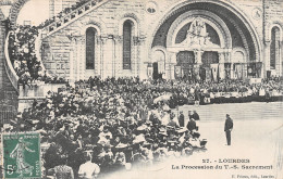 65 LOURDES LA PROCESSION  - Lourdes