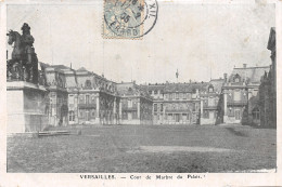 78 VERSAILLES COUR DE MARBRE DU PALAIS  - Versailles (Kasteel)