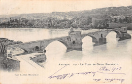 84 AVIGNON LE PONT SAINT BENEZETH  - Avignon (Palais & Pont)