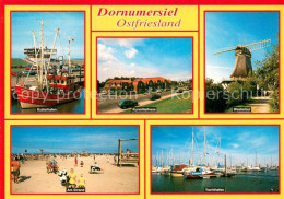 73781312 Dornumersiel Kutterhafen Kurmittelhaus Westerbur Am Strand Yachthafen D - Autres & Non Classés