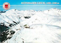 73781288 Lech Vorarlberg Ruefibahn Bergstation Fliegeraufnahme Lech Vorarlberg - Other & Unclassified