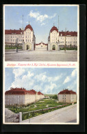 AK Bautzen, Kaserne Des 3. Kgl. Sächs. Husaren-Regiments No. 20  - Bautzen