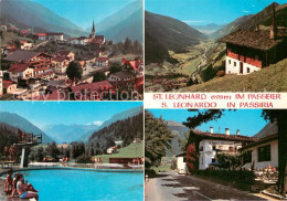 73781197 St Leonhard  San Leonardo Passeier IT Panorama Berghuette Freibad Stras - Sonstige & Ohne Zuordnung