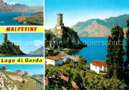 73781193 Malcesine Lago Di Garda Teilansichten Schloss Malcesine Lago Di Garda - Sonstige & Ohne Zuordnung