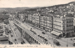 ALGERIE ALGER BOULEVARD DE LA REPUBLIQUE - Alger