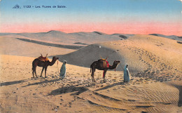 ALGERIE SCENES ET TYPES LES DUNES DE SABLE - Scenes