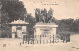 62 CALAIS MONUMENT DES SIX BOURGEOIS - Calais