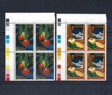 ESPAÑA 1987. Serie NAVIDAD ** 2925/2926, YT 2540/2541, Mi 2805/2806. En Bloques. MNH Stamps - Ungebraucht