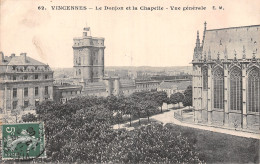 94 VINCENNES LE DONJON ET LA CHAPELE - Vincennes