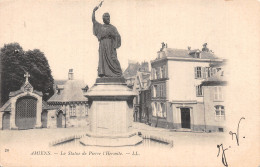 80 AMIENS LA STATUE DE PIERRE L HERMITE - Amiens