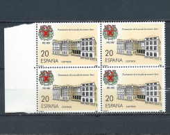 ESPAÑA 1987—ESCUELA DE ARMERÍA ** 2907, YT 2523, Mi 2788, Sg 2924. Bloque - Unused Stamps