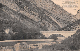 83 LES GORGES DU VERDON LE PONT DU SOLEIL - Autres & Non Classés