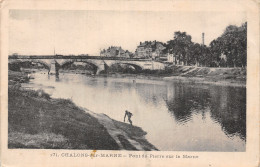 51 CHALONS SUR MARNE PONT DE PIERRE - Châlons-sur-Marne