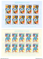 2006 EUROPA CEPT Azerbaigian 2 Minifogli "Integrazione Giovani" MNH** - Altri & Non Classificati