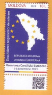 2023  Moldova  The Opening Of Accession Negotiations REPUBLIC OF MOLDOVA - EUROPEAN UNION 1v Mint - Idées Européennes