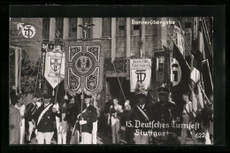 AK Stuttgart, 15. Deutsches Turnfest 1933, Bannerübergabe  - Otros & Sin Clasificación