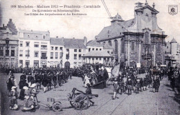 MALINES - MECHELEN - 1913 -  Cavalcade - Praaltrein -  Les Gildes Des Arquebusiers Et Des Escrimeurs - Mechelen