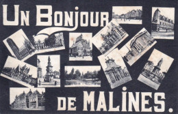 MALINES - MECHELEN -  Un Bonjour De Malines - Malines