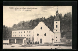 AK Halbmeile B. Deggendorf, Wallfahrtskirche Und Redemptoristenkloster  - Deggendorf