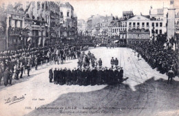 59 - LILLE - La Delivrance De Lille -  Reception De L'état Major Par Les Autorités - Lille