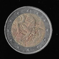 FRANCE 2 EUROS 2020  - GENERAL CHARLES DE GAULLE 1890 1970 -   VOIR LES SCANNERS RECTO VERSO - Francia